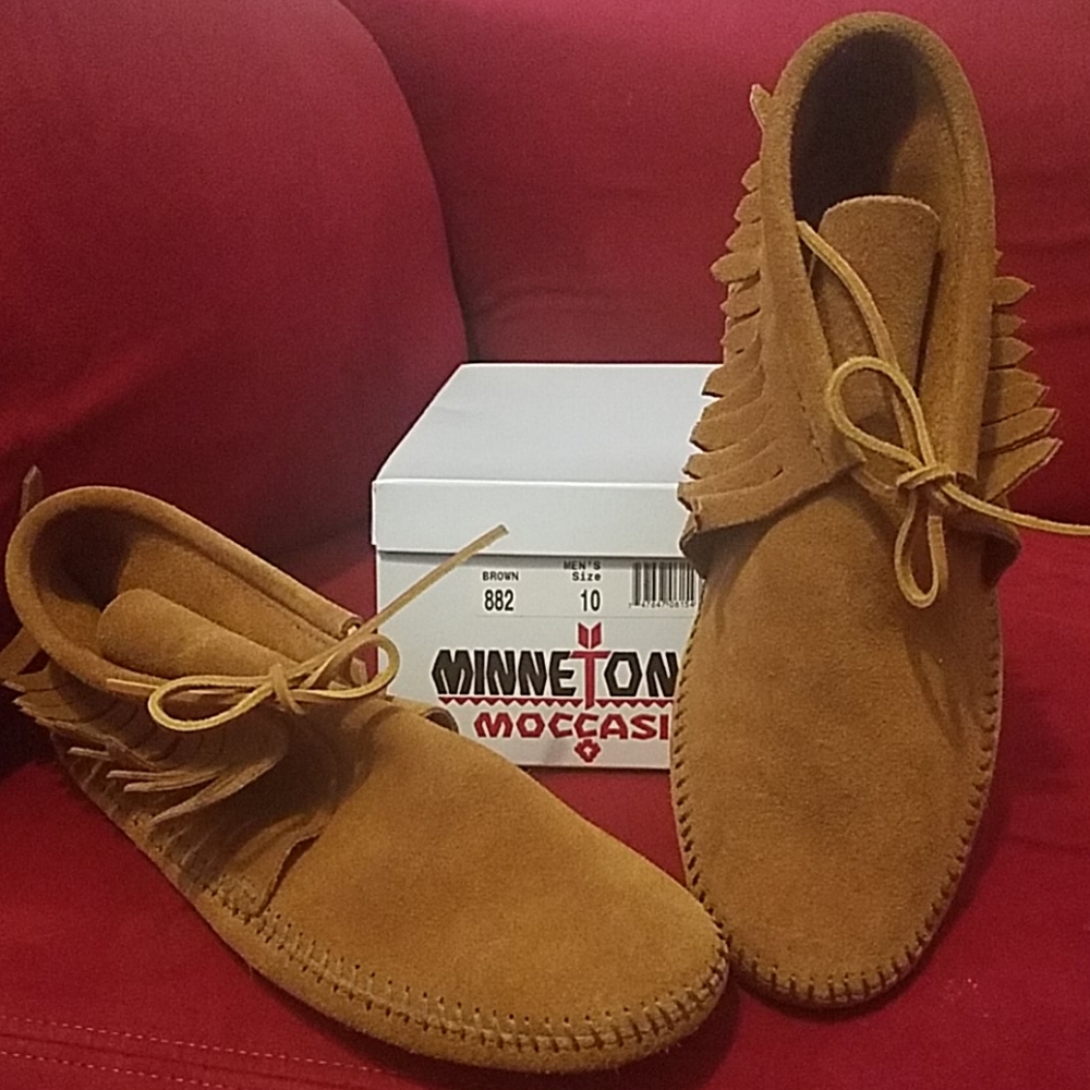 Mens Minnetonka Moccasins